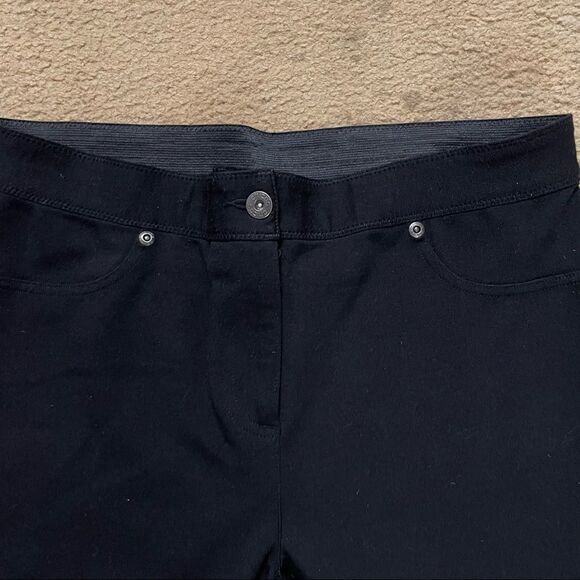 Chico’s ~ black pants ~ size 1 - Picture 7 of 8